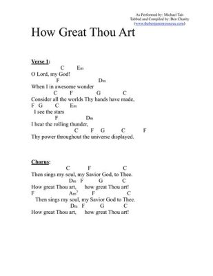 how great thou art chords key of d how great thou art lyrics